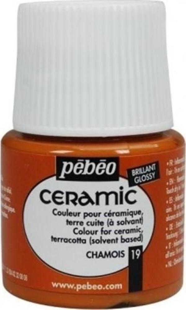 Pebeo Ceramic Seramik Boyası 19 Chamois - Image 1