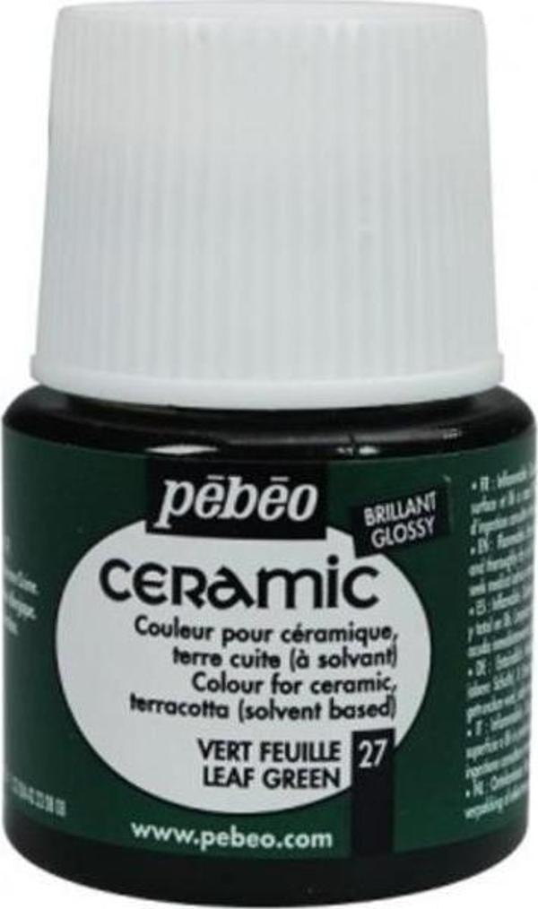 Pebeo Ceramic Seramik Boyası 27 Leaf Green - Image 1