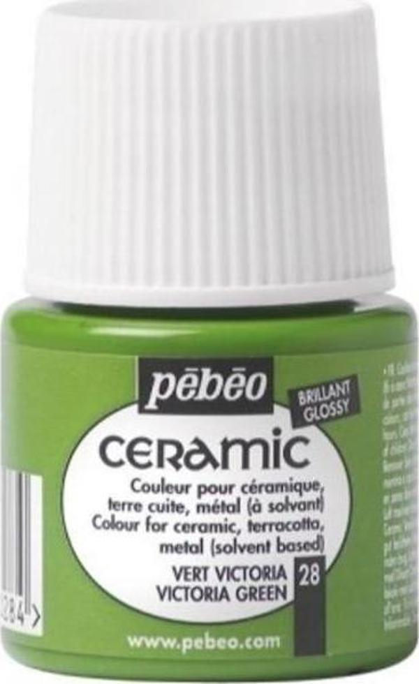 Pebeo Ceramic Seramik Boyası 28 Victoria Green - Image 1
