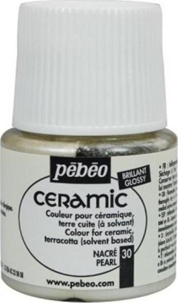 Pebeo Ceramic Seramik Boyası 30 Pearl - Image 1