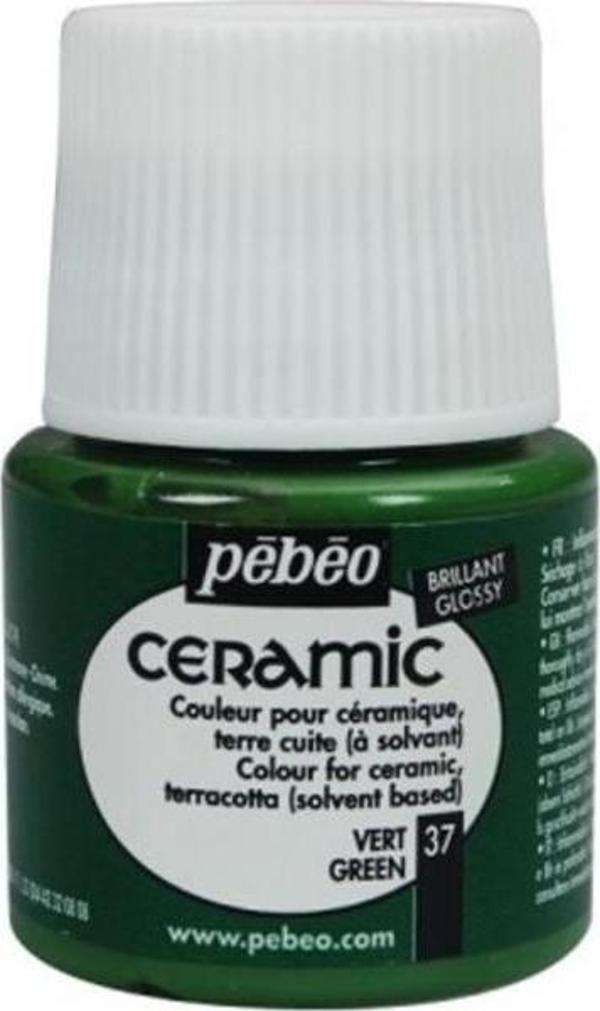 Pebeo Ceramic Seramik Boyası 37 Green - Image 1
