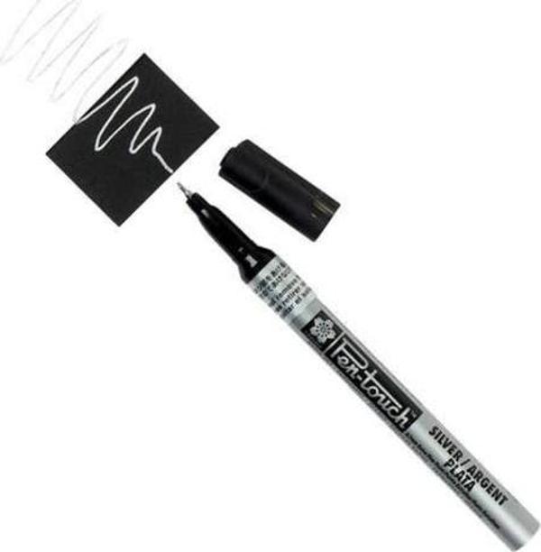 Sakura Pen-touch Paint Marker Extra Fine 0,7 mm Gümüş - Image 1