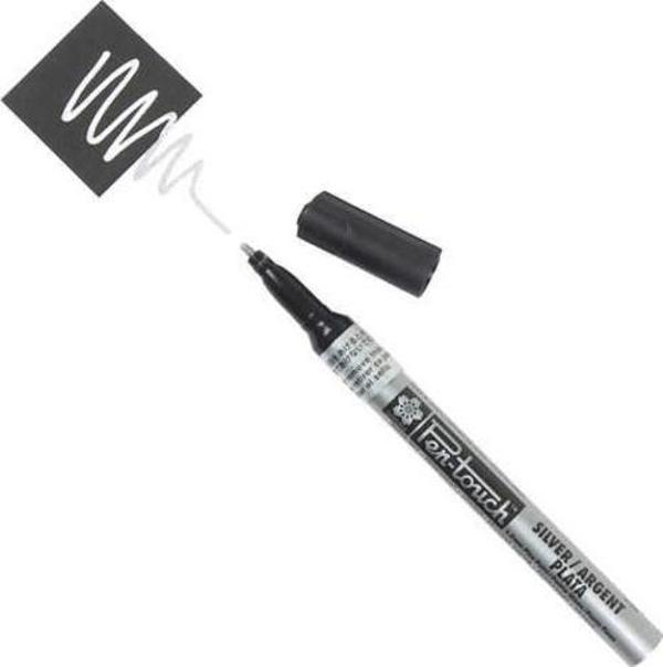 Sakura Pen-touch Paint Marker Fine 1,0 mm Gümüş - Image 1