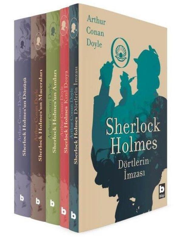 Sherlock Holmes Seti - 5 Kitap Takım - Bilgi Yayınevi - Image 1