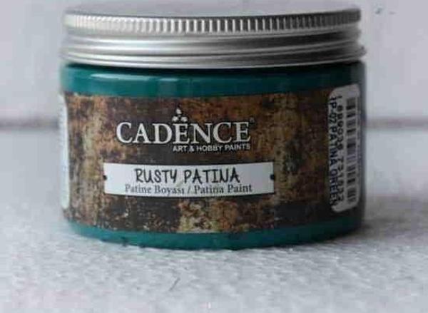 Cadence Rusty Patina Boyası 150 ml. RP02 YEŞİL - Image 1