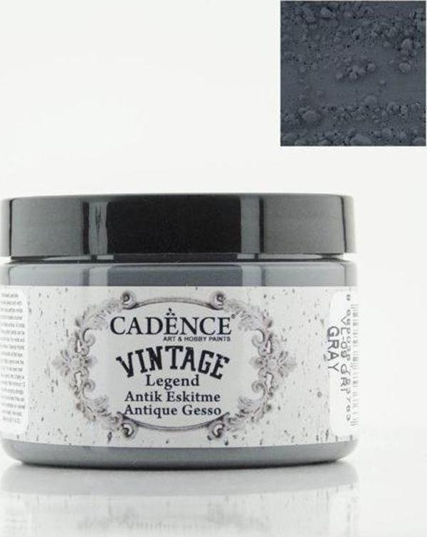 Cadence Vintage Legend Antik Eskitme 150 ml. VL-09 GRİ - Image 1