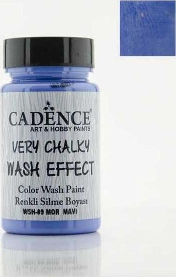 Cadence Wash Effect Renkli Silme Boyası 90 ml. 09 ÇELİK MAVİ - Image 1