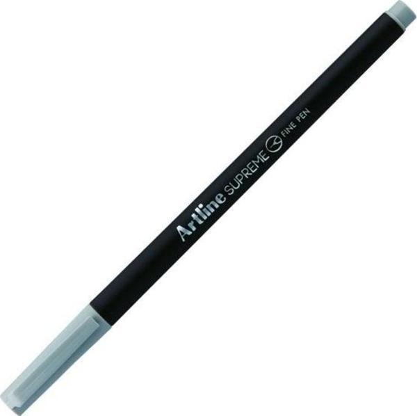 Artline Supreme Fine Keçe Uçlu Kalem 0,4mm Soluk Gri - Image 1