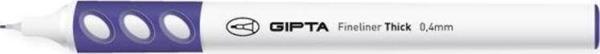 Gıpta Fineliner Thick 0.4 mm Yuvarlak Gövde Kalem MOR - Image 1