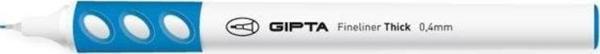 Gıpta Fineliner Thick 0.4 mm Yuvarlak Gövde Kalem MAVİ - Image 1