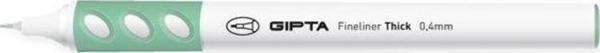 Gıpta Fineliner Thick 0.4 mm Yuvarlak Gövde Kalem YEŞİM - Image 1