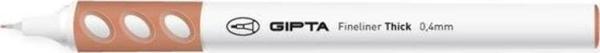 Gıpta Fineliner Thick 0.4 mm Yuvarlak Gövde Kalem KAHVE - Image 1