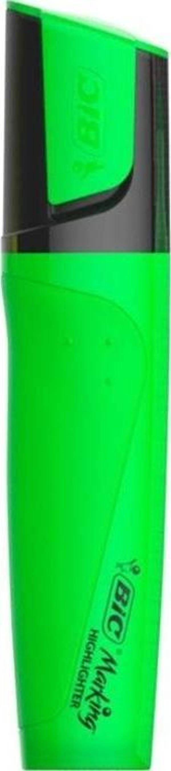 Bic Marking Highlighter Flat Fosforlu Kalem Yeşil - Image 1