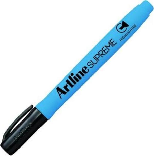 Artline Supreme Highlighter Fosforlu İşaretleme Kalemi MAVİ - Image 1