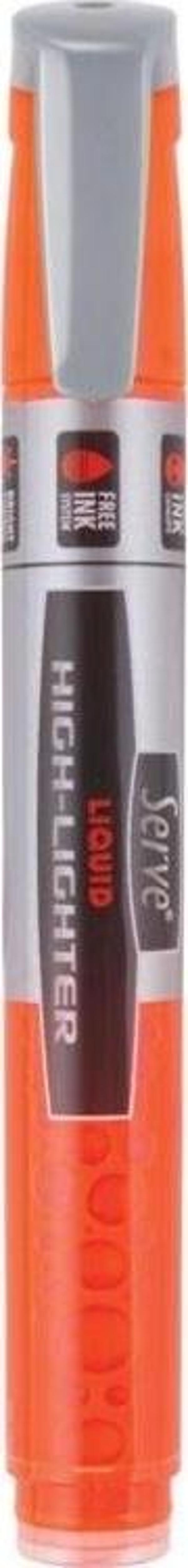 Serve Liquid Highlighter Sıvı Mürekkepli Fosforlu Kalem TURUNCU - Image 1