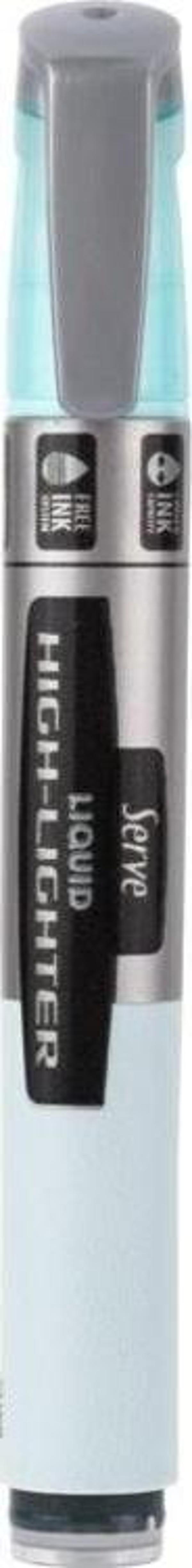 Serve Liquid Highlighter Sıvı Mürekkepli Fosforlu Kalem PASTEL MAVİ - Image 1