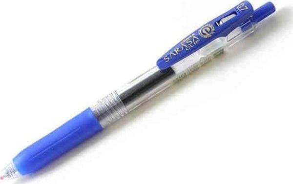 Zebra Sarasa Clip Jel Mürekkepli Roller Kalem 0.7 mm MAVİ - Image 1