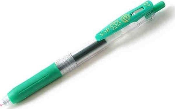 Zebra Sarasa Clip Jel Mürekkepli Roller Kalem 0.7 mm YEŞİL - Image 1