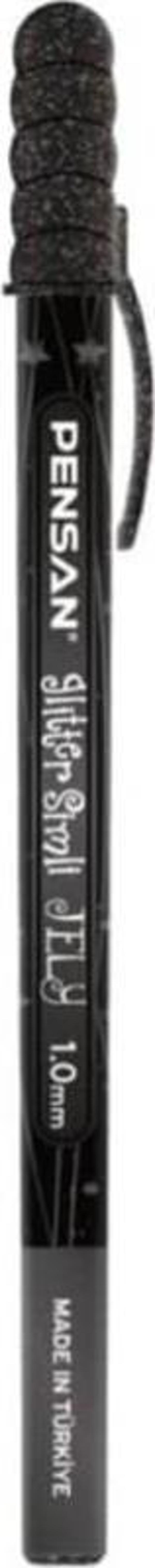 Pensan Jely Glitter Simli Kalem 1 mm Siyah - Image 1