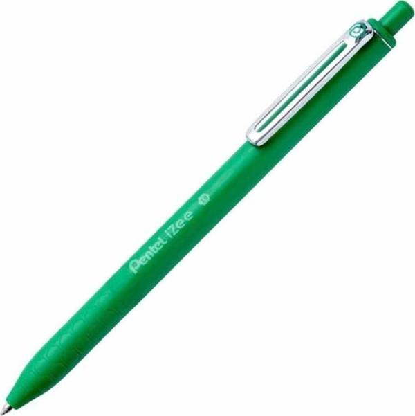 Pentel iZee Yağ Bazlı Mekanizmalı Roller Kalem 1.0 mm Yeşil BX470-D - Image 1