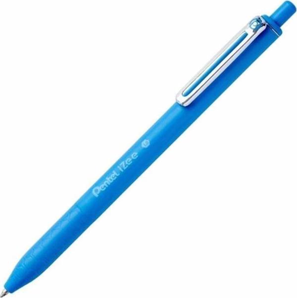 Pentel iZee Yağ Bazlı Mekanizmalı Roller Kalem 1.0 mm Açık Mavi BX470-S - Image 1