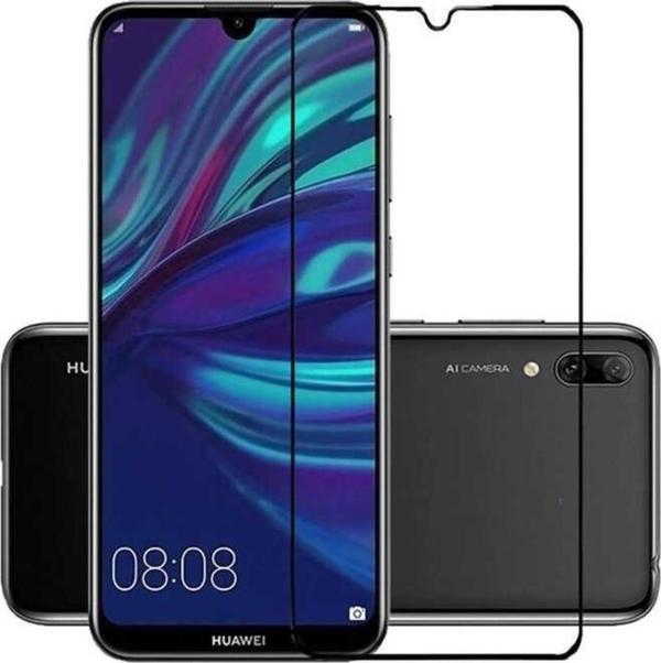 Huawei Y7 Prime 2019 Davin 5D Cam Ekran Koruyucu - Image 1