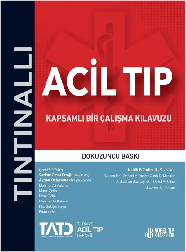 Tintinalli Acil Tıp: Kapsamlı Bir Çalışma Kılavuzu (9. Baskı) - Nobel Tıp Kitabevleri - Image 1