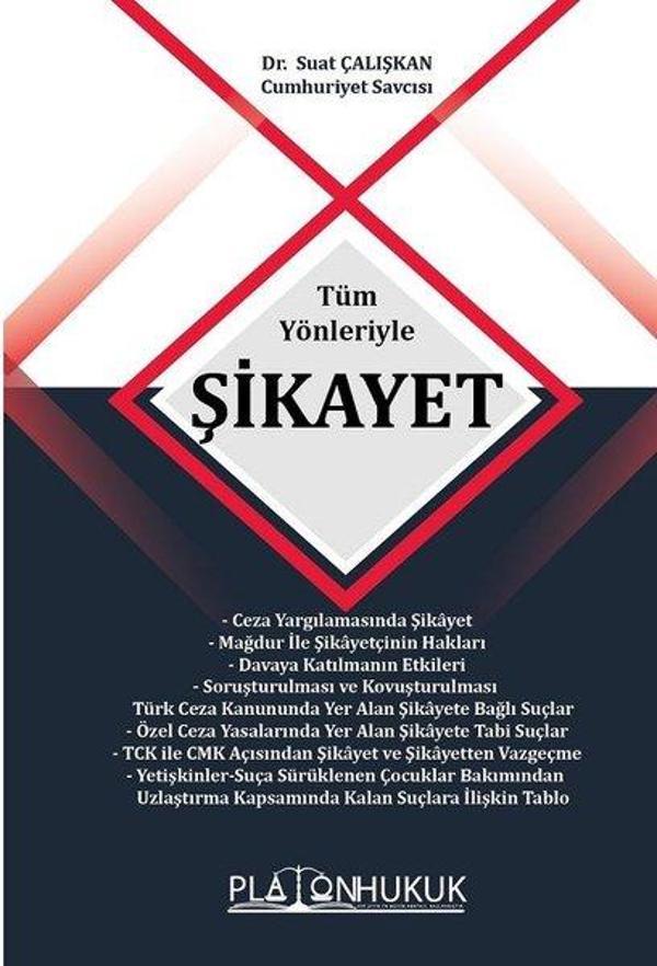 Tüm Yönleriyle Şikayet - Platon Hukuk Yayınevi - Image 1