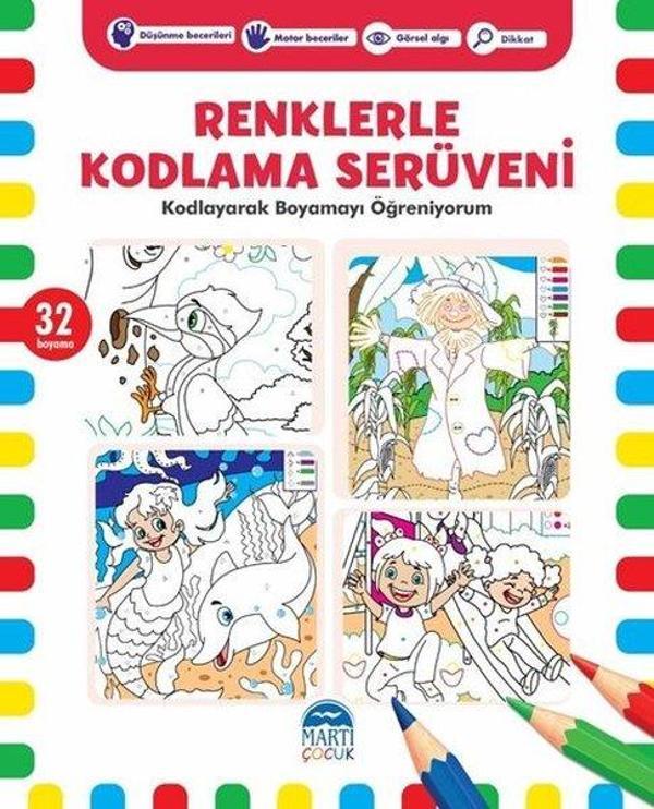 Renklerle Kodlama Serüveni - 6 - Martı Yayınları Yayınevi - Image 1