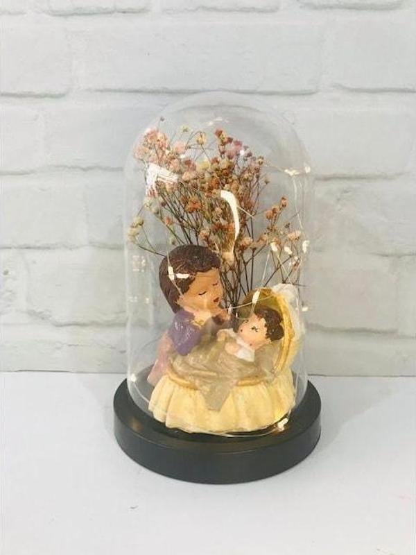 Teraryum Fanus Anneye Hediye Beşikte Bebek Temalı - Image 1