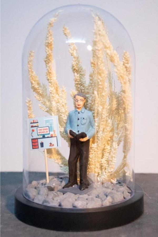 Teraryum Fanus Yeni İş Hediyesi Erkek İş Tebrik Temalı - Image 1