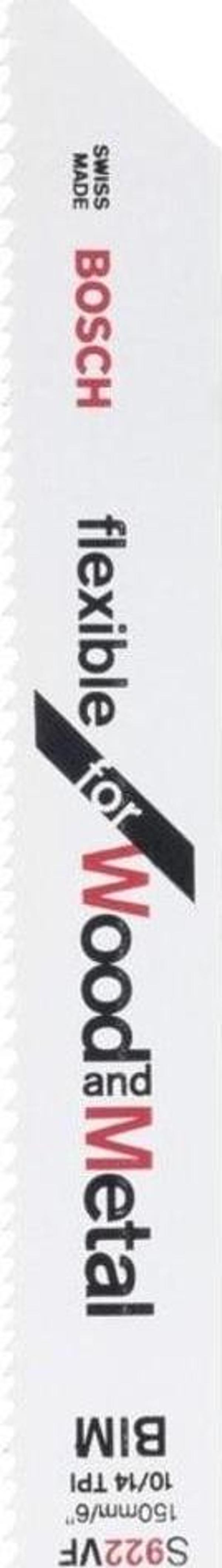 Bosch S 922 VF Flexible for Wood and Metal 25'li - Image 1