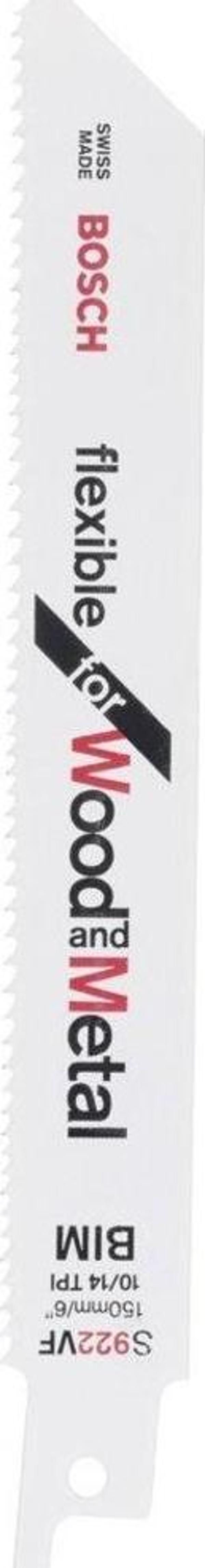 Bosch S 922 VF Flexible for Wood and Metal 5'li - Image 1