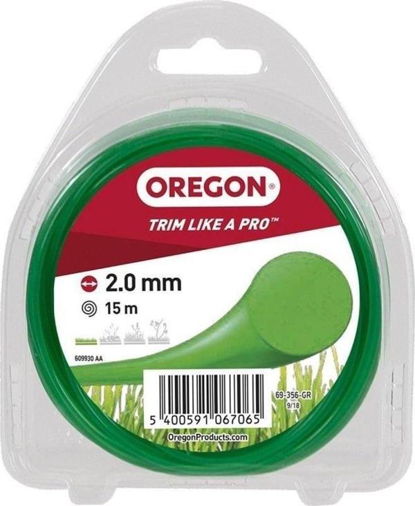 Oregon 69-356-GR Misina 2.0mm 15 Metre Yeşil Yuvarlak - Image 1