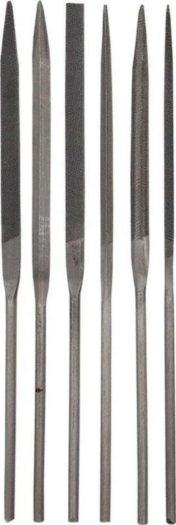 Three Files Saatçi Eğe Seti 14cm 6 Parça - Image 1