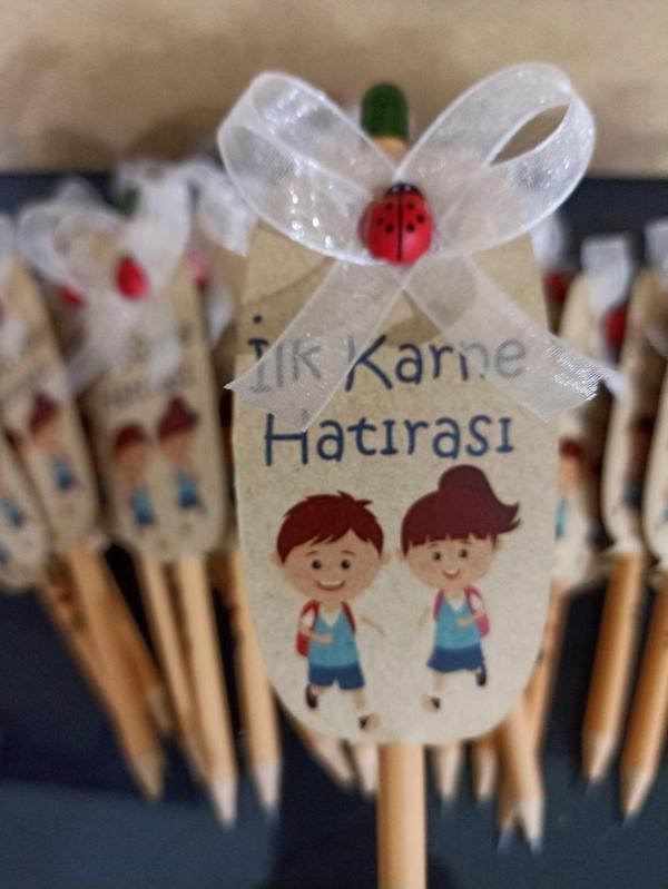 Wi-Fro Kişiye Özel İlk Karne Hediyesi 20 adet Tohumlu Kalem - Image 1
