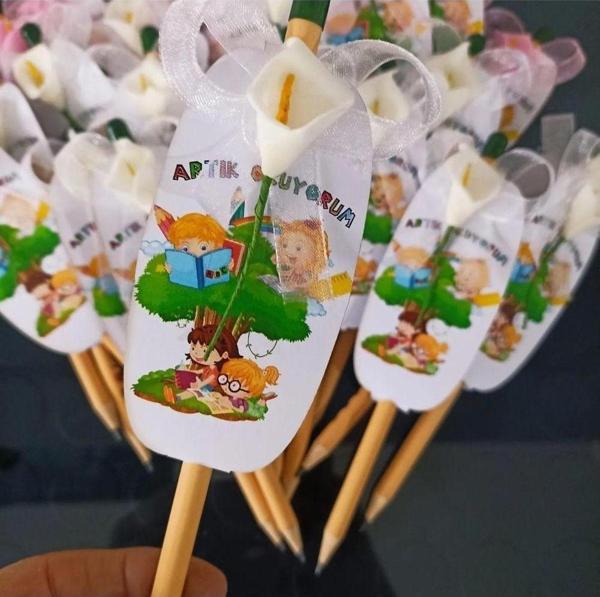 Wi-Fro Kişiye Özel Okuma Bayramı Hediyesi 1 Adet Tohumlu Kalem - Image 1