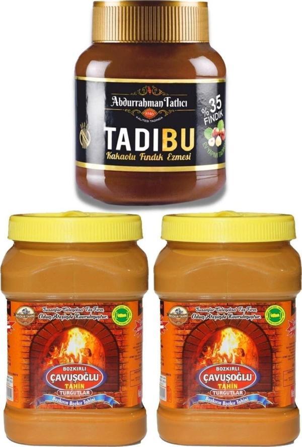 Abdurrahman Tatlıcı Tadıbu 330g + 2 X Odun Ateşinde Kepekli Bozkır Tahini 930g - Image 1