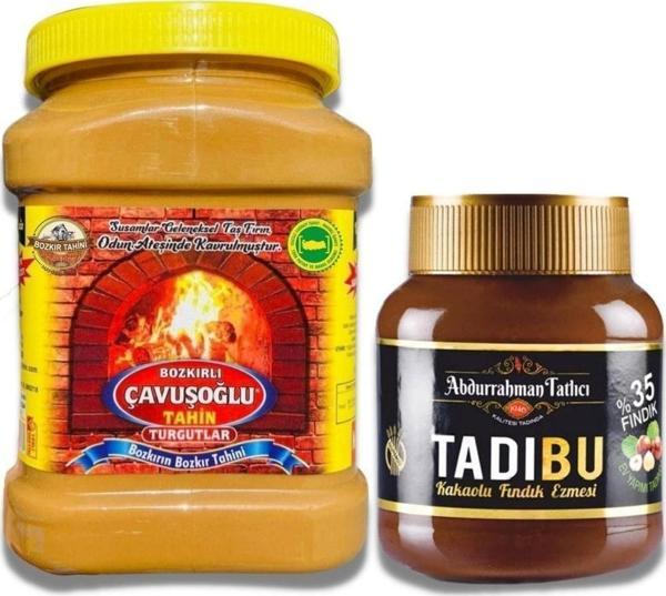 Abdurrahman Tatlıcı Tadıbu 330g + Odun Ateşinde Kepeksiz Bozkır Tahini 930g - Image 1