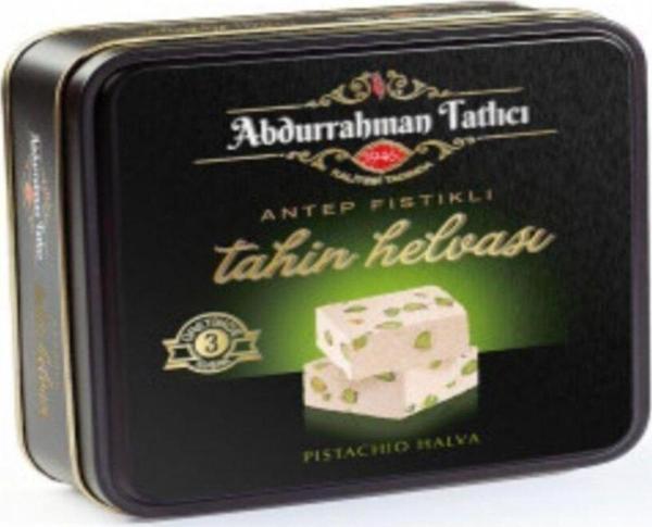 Abdurrahman Tatlıcı Tahin Helvası Antep Fıstıklı 1000 G - Image 1
