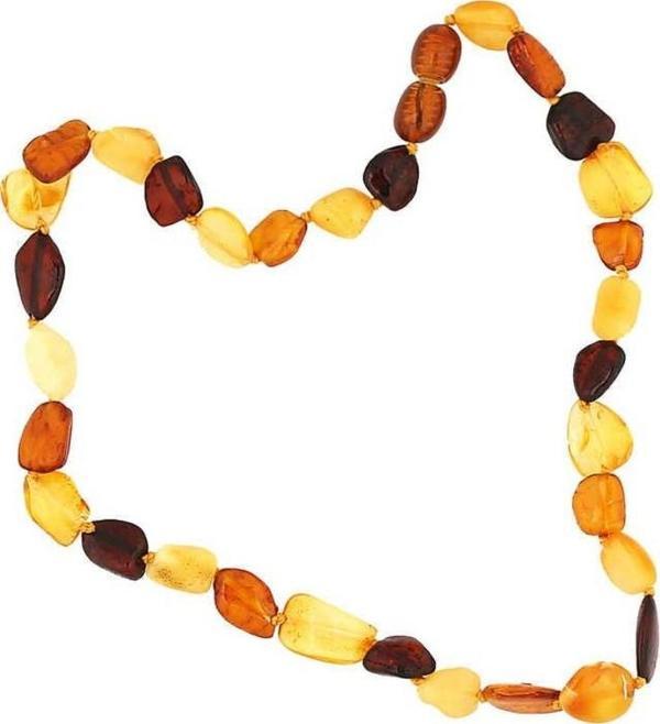 Himarry Bebek Damla Kehribar Diş Kolye - Image 1
