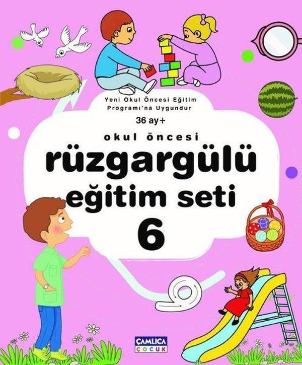 Okul Öncesi - Rüzgargülü Eğitim Seti - 6.Kitap - Çamlıca Çocuk Yayınları - Image 1