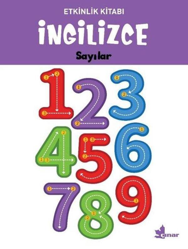İngilizce Sayılar - Etkinlik Kitabı - Çınar Yayınları - Image 1