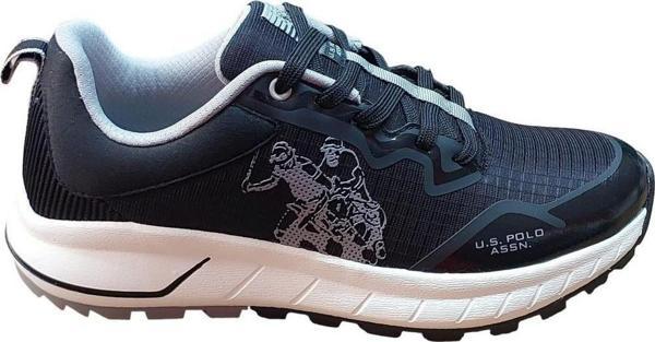 U.S. Polo Assn. CROUNCH 4FX SİYAH COMFORT CASUAL ANATOMİK SPOR AYAKKABI - Image 1