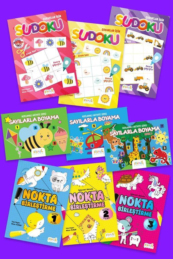 Eğlenceli Aktivite Seti - 4 (9 Kitap) - Image 1