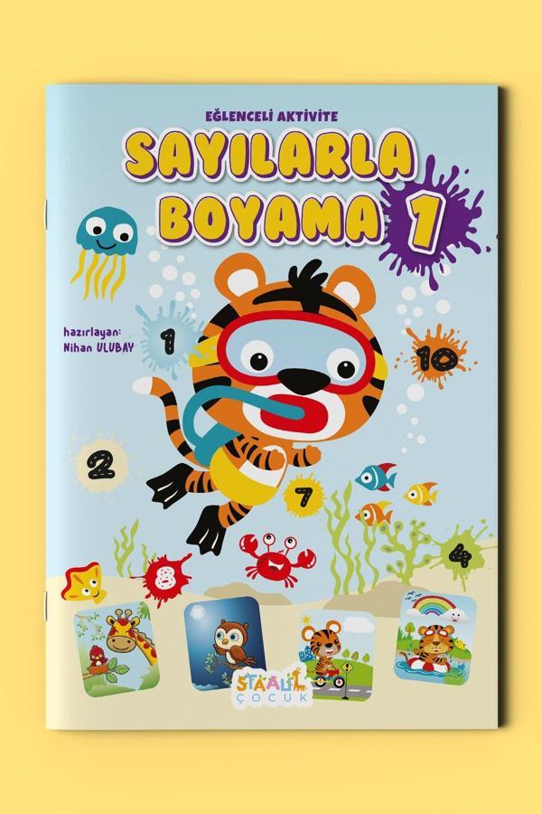 Kodlamalı Eğlenceli Aktivite - Sayılarla Boyama Kitabı 1 - Image 1