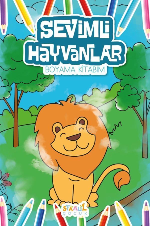 Sevimli Hayvanlar Boyama Kitabım - Image 1