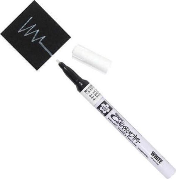 Sakura Pen-Touch Calligrapher Beyaz Kaligrafi Kalemi 1.8 mm - Image 1
