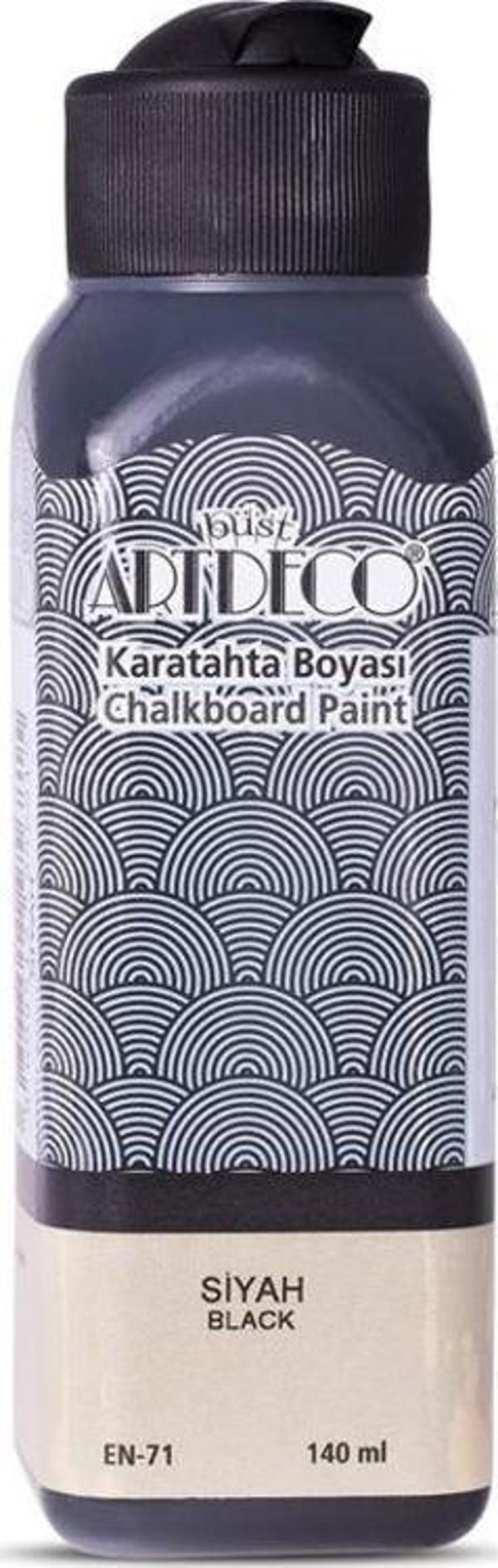 Artdeco Karatahta Boyası 140 ml. 3618 Siyah - Image 1