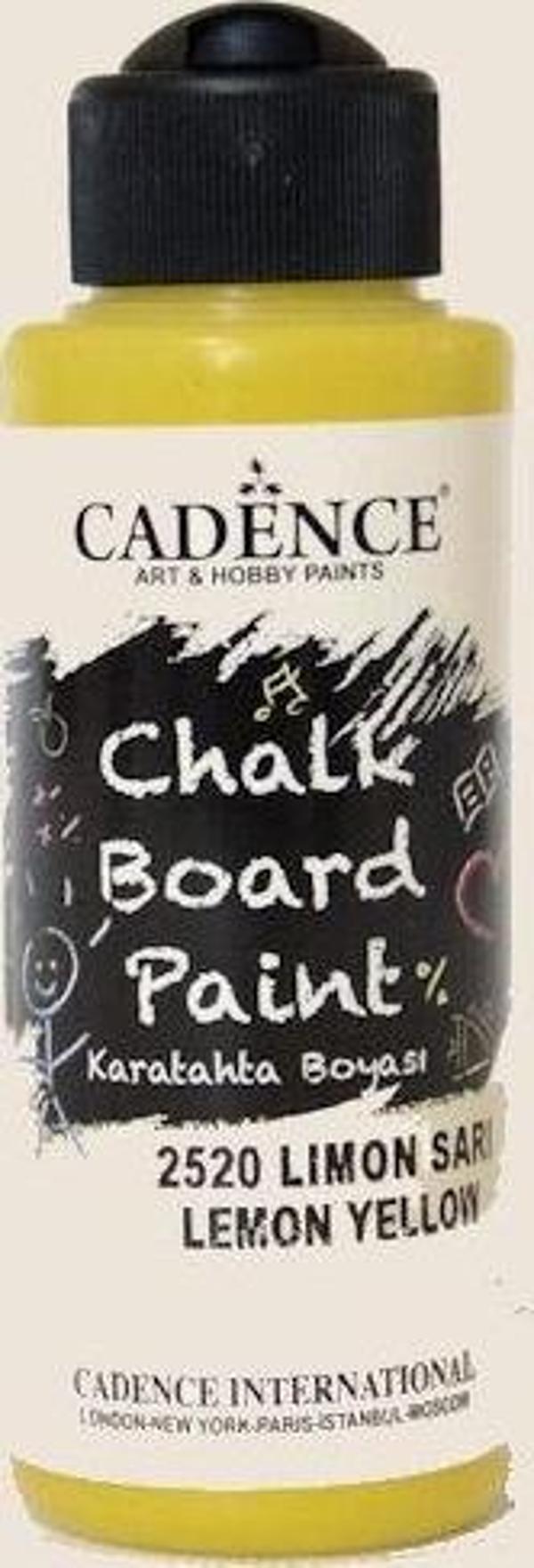 Cadence Chalkboard Paint Karatahta Boyası 120 ml. 2520 Limon Sarı - Image 1